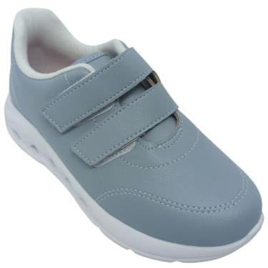 Imagem de Molekinha, Tênis Molekinha Menina Infantil Napa Turim com Tiras Duplas (Azul, BR, Criança de 9 a 12 anos, Numérico, 29)