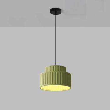 Imagem de YQSLQZZ Lustre de resina vintage japonês, luzes de teto suspensas acima da pia da mesa de jantar, luminária decorativa com pingente de iluminação decorativa de ilha de cozinha, luzes E27*1