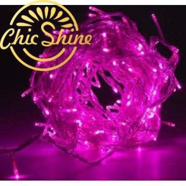 Imagem de kit 5 Pisca-pisca de led para decoração natalina - 100 leds coloridos 