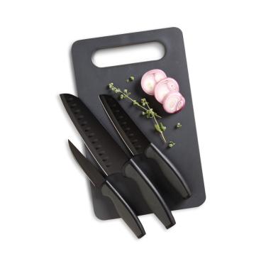 Imagem de Jogo de Facas e Tábua 4 Peças Slice Craft Oster