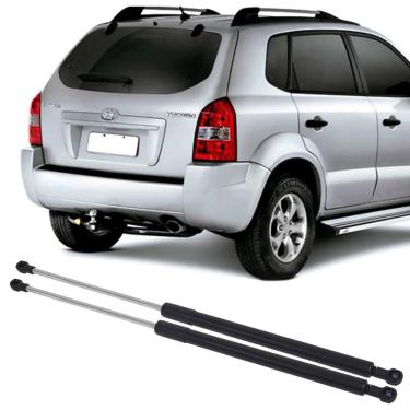 Imagem de Par Amortecedor Tampa Traseira Porta Malas Tucson 2005 à 2016 Mola Gás