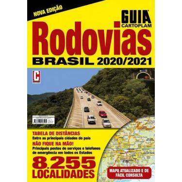 Imagem de Guia Cartoplam - Mapa Rodovias Brasil- 08Ed/20 - EDITORA ON-LINE, Sort