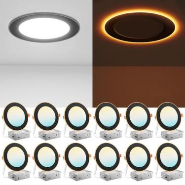 Imagem de Luminária embutida regulável Amico 15,2 cm 12W 5CCT