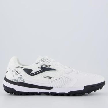 Imagem de Chuteira Joma Liga 5 Society Branco com Preto, 41