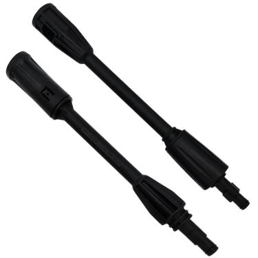 Imagem de Kit Extensor Baioneta com Lança Bico Leque Compatível com Lavajato Branco BL1300C