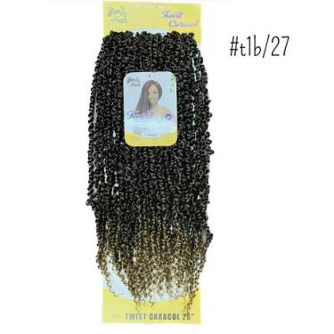 Imagem de Cabelo Para Crochet Braid Estilo Caracol Pre Looped 300g - mhair, t1b2