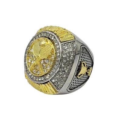 Imagem de Prêmio de anéis de troféu de campeonato de tênis personalizado (caixa de papel, 11)