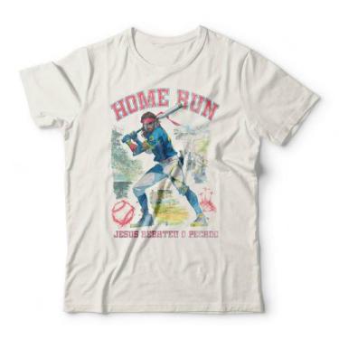 Imagem de Camiseta Jesus Rebateu o Pecado - Studio Geek, M, Off white