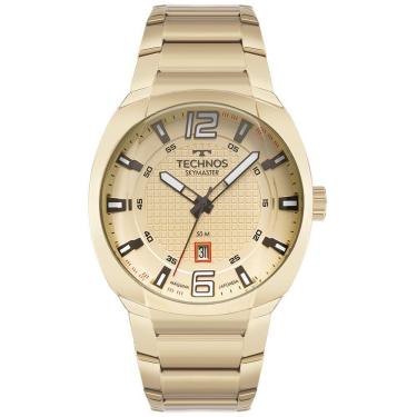 Imagem de Relógio Technos Masculino Skymaster Dourado - 2115tuw/1d 2115tuw/1d