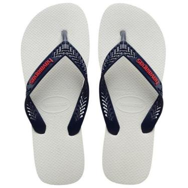 Imagem de Chinelo Havaianas Power Light Solid FC, 37/38, Branco