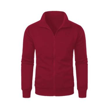 Imagem de Cardigan Masculino com Zíper - Casaco Esportivo Casual com Capuz e Gol