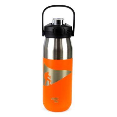 Imagem de Garrafa Térmica Legendarios Laranja Isomax 750ml Aço Inox Original - L