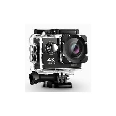 Imagem de Câmera Filmadora HD, WiFi, À Prova D'água 30M, Lente 170°, Bateria 900mAh, para Esportes e Aventura