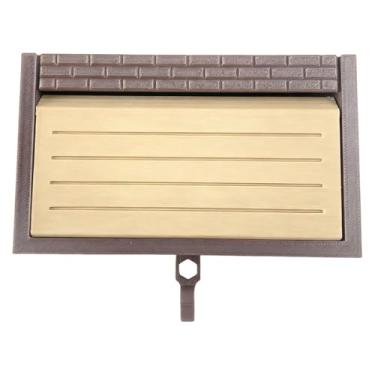 Imagem de Ioensy Porta-chaves de parede divertido em miniatura para garagem, suporte para chaves para entrada, cabide para chaves de escritório e cozinha, Bege Chocolate