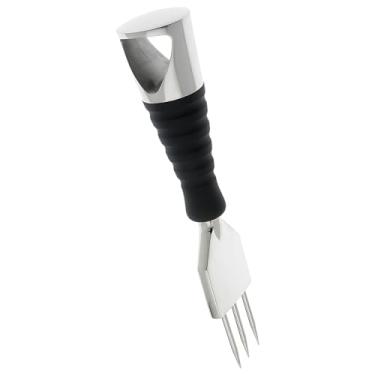 Imagem de LUMINFLY Picador de picador de gelo, cabo ergonômico, aço inoxidável, 3 pinos, ferramenta de quebra-gelo, aderência antiderrapante, ideal para quebra de gelo no freezer