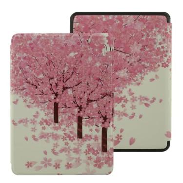 Imagem de Akacy Capa com padrão de TPU pintado para Kindle Paperwhite de 6,8 polegadas 11ª geração lançada em 2021 (Modelo: M2L3EK) com função automática de despertar/dormir/à prova d'água (24)