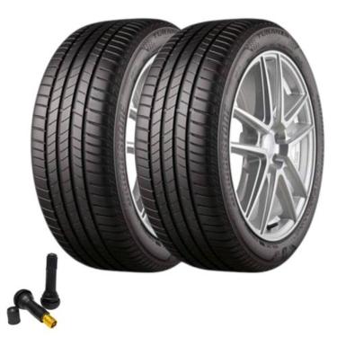 Imagem de Combo 2 Pneus 225/50R17 94Y Turanza T005  Bridgestone + Bico