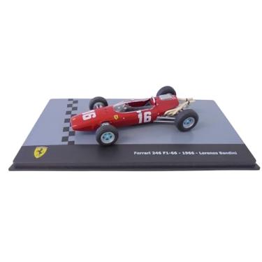 Imagem de OPO 10 - Formula 1 car Compatible with Ferrari 246 F1-66 - 1966 Lorenzo Bandini 1/43 Scale - F1F45