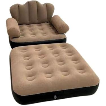 Imagem de Poltrona e Sofá Cama Inflável, Portátil, para Sala e Quarto