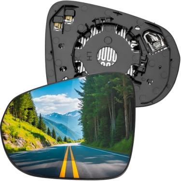 Imagem de LOIYLLEN Substituição do espelho lateral do motorista para Chevrolet Chevy Trailblazer 2021 2022 2023 2024 2025, Trax 2024 2025 - Vidro do espelho do lado esquerdo, vidro dos espelhos retrovisores com