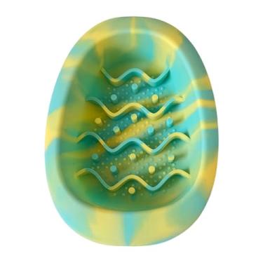 Imagem de Fxzqgnh Comedouro Lento para Cães E Gatos, Fácil de Limpar, Antiderrapante, Recipiente para Ração, Dispensador de Petiscos para Gatinhos E Gatos, Style C