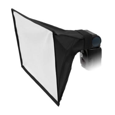 Imagem de Softbox Fotodiox 8"x12" para Nikon Flash, Canon Speedlite, para Nikon SB-600, SB-700, SB-800, SB-900, SB-910 Flash, Canon Speedlite 380EX, 430EX, II, 550EX, 580EX, II, 600EX-RT, Flash Vivitar, Sunpak, Nissin, Sigma, Sony, Pentax, Olympus, Panasonic Lumix Flashes