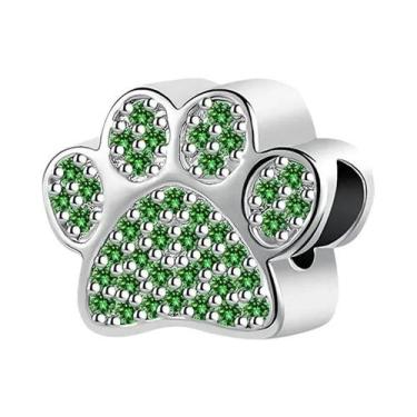 Imagem de Colar Com Pingente De Patinha De Cão Em Prata 925 Para Mulheres, Estil