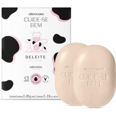 Imagem de Sabonete em Barra Cuide-Bem Deleite 2x80g - Oboticario 