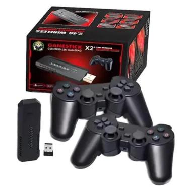 Imagem de Video Game Stick Retrô 30 Mil Jogos HDMI 4K Portátil 64gb Wireless 2.4G-Unissex