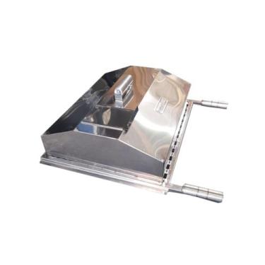 Imagem de Abafador Inox 38cm Para Churrasqueira, Churrasco a Bafo A550 - INOX LA