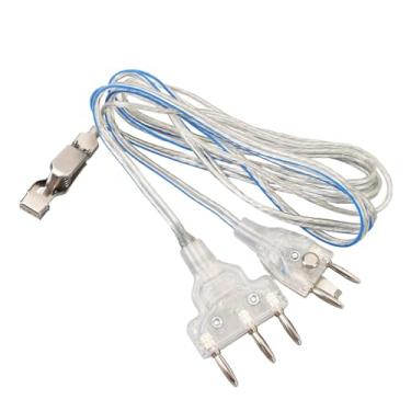 Imagem de RiToEasysports Cabo de Conexão de Aço Inoxidável de Fio de Cerca para Equipamento de Folha Epee, Acessório Esportivo de Nível de Competição Com Construção Robusta e Condução Elétrica Precisa