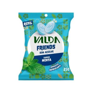 Imagem de Pastilhas Valda Friends Sabor Menta Sachê 10x25g