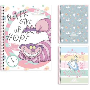 Imagem de Cad universitario 1m alice in wonderland sao domingos 10294 - Animativ