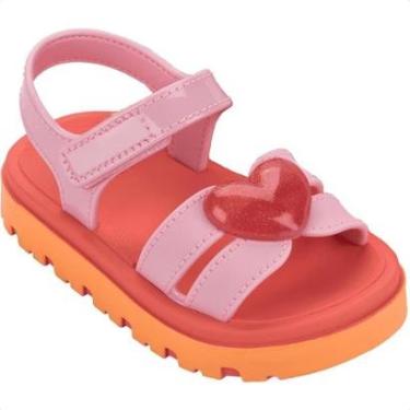 Imagem de Sandália Baby Zaxynina Daily Love Coração Glitter Estilosa-Feminino