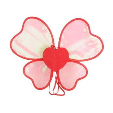 Imagem de Dynwave Asas de borboleta: acessórios confortáveis ​​para fantasias, ideais para apresentações em festivais e palcos, Organza