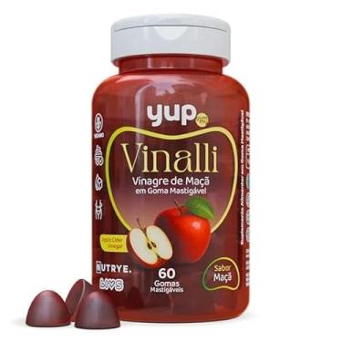 Imagem de Vinalli – Vinagre de Maçã em Goma Mastigável – Sabor Maçã – Com Extrato de Uva – Suporte à Digestão e Metabolismo – 60 Gomas Veganas – Nutrye