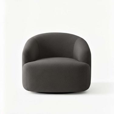 Imagem de Poltrona Orgânica Luxo Recepção Lótus Linho Cor