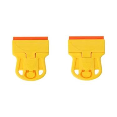 Imagem de Mini Raspador De Lâmina De Plástico Para Remoção De Cola, Adesivos E T