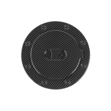 Imagem de Tampa decorativa para a tampa do tanque de combustível de carros, compatível com Tahoe/Suburban/Avalanche/Chevy/Silverado/GMC-YUKON/GMC-SIERRA 1999-2006(Carbon fiber look B)