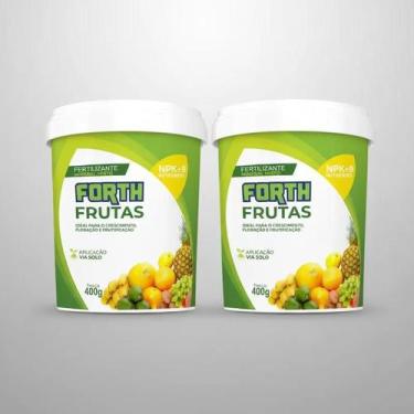 Imagem de Kit 3 Adubo Fertilizante Forth Frutas 400g - Forth Jardim