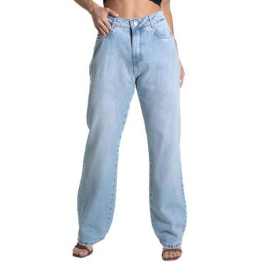 Imagem de Calça Jeans Sawary Reta - 281889 - Azul 44, Azul, 44