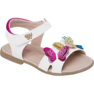 Imagem de Sandália Infantil Ortopasso Flowers Menina Colorido-Feminino