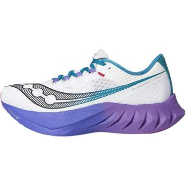 Imagem de Saucony Endorphin Pro 4 Tênis masculino, Branco/Sombra, 46