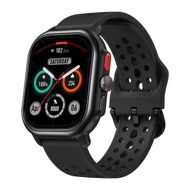 Imagem de Zeblaze Beyond 3 Pro Com Gps Tela Amoled Melhor Caixa Preto Pulseira Preto Bisel Preto Desenho da pulseira Fivela
