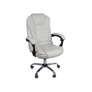 Imagem de Cadeira De Escritório Presidente Reclinável Ergonômica