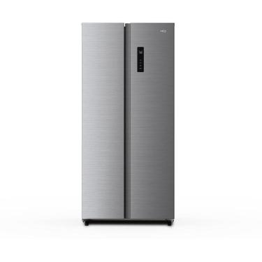 Imagem de Geladeira Refrigerador HQ Frost Free Side By Side 480 Litros Inox HQ-480SBSFFK