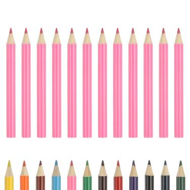 Imagem de PATIKIL Lápis de cor, rosa, lindos lápis de desenho com núcleos à base de óleo, materiais de scrapbook, para adultos, livros de colorir, artistas, iniciantes, desenho, esboços, 12 peças
