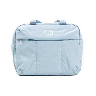 Imagem de JOOLA Bolsa Puff noturna – Bolsa de viagem leve com capa acolchoada para laptop, bolso ventilado para sapatos, armazenamento de garrafa de água, vários bolsos seguros com zíper e design acolchoado