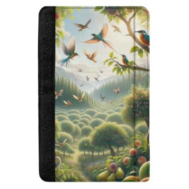 Imagem de TSENQUE Birds in Orchard Capas de cinto de segurança capas de alça de ombro almofada de arnês capa de cinto de segurança automática