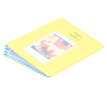 Imagem de GLOGLOW Álbum de Exibição Álbum de Fotos de 64 Bolsos para Mini 9, Material de PVC, Comporta 64 Fotos, Compacto 5,5x4,3x1,0 Polegadas, Estojo de Armazenamento Portátil para Mini 9, PVC (toranja